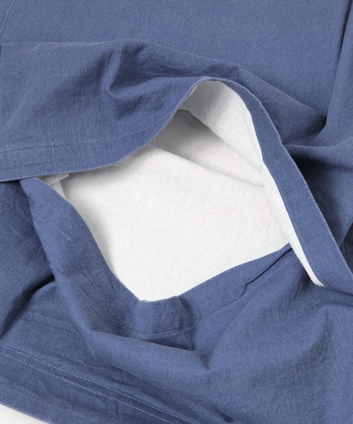 niko and...（ニコアンド）の「オリジナル　ロゴプリントクッションカバー（クッション/クッションカバー・レディース・ブルー/ナチュラル・0）」の8枚目の写真