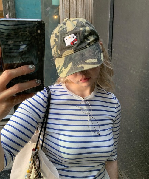 chuclla（チュクラ）の「【LONSLAN】ソフトフィット ボーダー五分袖T CHLONW25s047（Tシャツ/カットソー・レディース・ブラック/ホワイト/ネイビー・M）」の12枚目の写真