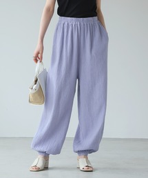 itto...（イット）の「一度着たらヤミツキ！柔らかな肌触り【極ふわコットン100％ダブルガーゼ】リラックスパンツ（スウェットパンツ）」