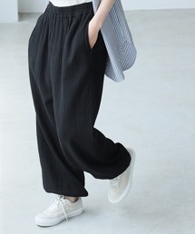 itto...（イット）の「一度着たらヤミツキ！柔らかな肌触り【極ふわコットン100％ダブルガーゼ】リラックスパンツ（スウェットパンツ）」