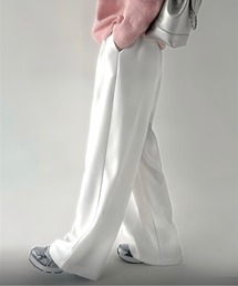 マルチレングスワイドスラックス(美脚×体型カバーの計算シルエット) / Multi-Length Wide Slacks