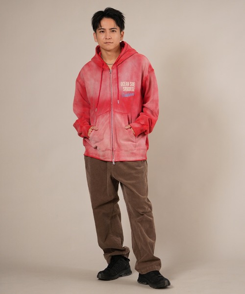 ムラサキスポーツ(ムラサキスポーツ)の「【ムラサキスポーツ限定】DEAR LAUREL/ディアローレル Vintage Zip パーカー D25F-1203(パーカー・メンズ・スミクロ/レッド/ブラウン/ネイビー・M/L)」の19枚目の写真