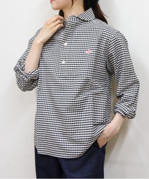 DANTON/ダントン ラウンドカラープルオーバーシャツロングスリーブ ROUND COLLAR P.O SHIRT L/S DT-B0282 OXP
