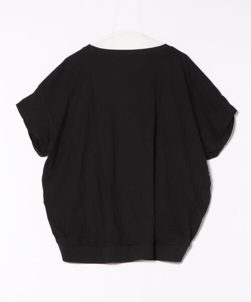 RCD(アールシーディー)の「立体ドルマンスリーブTシャツ(Tシャツ/カットソー・レディース・カーキ/ブラック/ホワイト・LL~3L/4L~5L/M-L)」の22枚目の写真