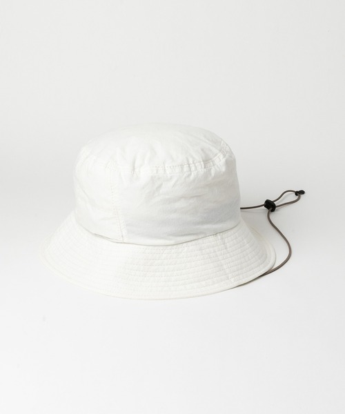 meanswhile（ミーンズワイル）の「Desert Dump Adjustable Hat（ハット・メンズ・ブラック/オフホワイト/ベージュ・FREE）」の6枚目の写真