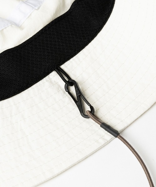 meanswhile（ミーンズワイル）の「Desert Dump Adjustable Hat（ハット・メンズ・ブラック/オフホワイト/ベージュ・FREE）」の8枚目の写真