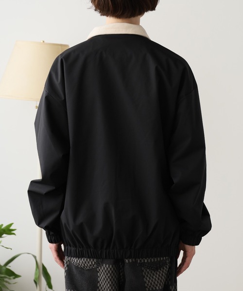 ROOPTOKYO(ループトウキョウ)の「バイカラー ナイロンブルゾン コーチジャケット(ブルゾン・メンズ・アイボリー・XL/L)」の16枚目の写真