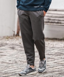 mp13844-zip slacks with heart embroidery スラックスパンツ
