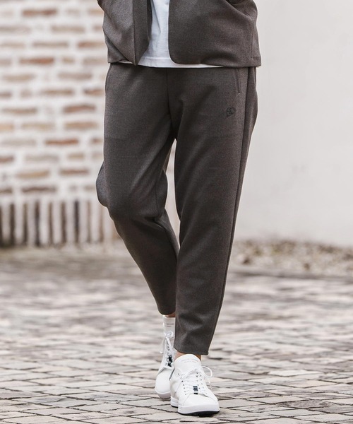 1minute 1second（ワンミニットワンセカンド）の「mp13844-zip slacks with heart embroidery スラックスパンツ（スラックス・メンズ・ブラック/チャコール・S/M/L/XL）」の4枚目の写真