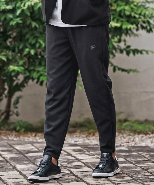 1minute 1second（ワンミニットワンセカンド）の「mp13844-zip slacks with heart embroidery スラックスパンツ（スラックス・メンズ・ブラック/チャコール・S/M/L/XL）」の12枚目の写真