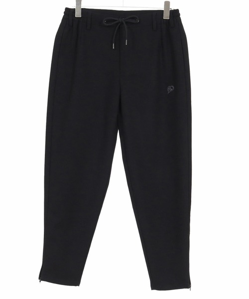 1minute 1second（ワンミニットワンセカンド）の「mp13844-zip slacks with heart embroidery スラックスパンツ（スラックス・メンズ・ブラック/チャコール・S/M/L/XL）」の21枚目の写真