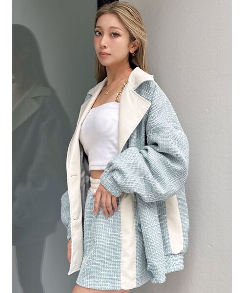 GYDA（ジェイダ）の「chainストラップテレコビスチェ（キャミソール・レディース・ピンク/その他1/ブラック/オフホワイト/その他2・FREE）」の11枚目の写真