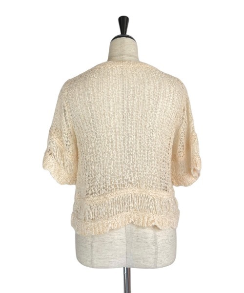 HONEY MI HONEY(ハニーミーハニー)の「poodle crochet knit tops(ニット/セーター・レディース・オフホワイト/ブラック/コーラル・FREE)」の22枚目の写真