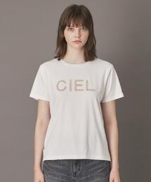クリア天竺チュールCIELロゴTシャツ