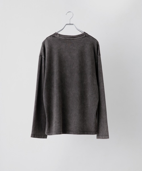 CLEL(クレイル)の「【CLEL】Heavy Weight Vintage Design Print T-shirt / ヘビーウェイト ヴィンテージデザインプリントTシャツ(ロンT) (2025ver.)(Tシャツ/カットソー・メンズ・ブラック系1/グレー系3/ホワイト系1/グレー系2・L/M/S/XS)」の10枚目の写真