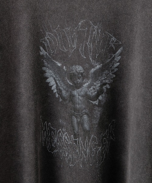 CLEL(クレイル)の「【CLEL】Heavy Weight Vintage Design Print T-shirt / ヘビーウェイト ヴィンテージデザインプリントTシャツ(ロンT) (2025ver.)(Tシャツ/カットソー・メンズ・ブラック系1/グレー系3/ホワイト系1/グレー系2・L/M/S/XS)」の12枚目の写真