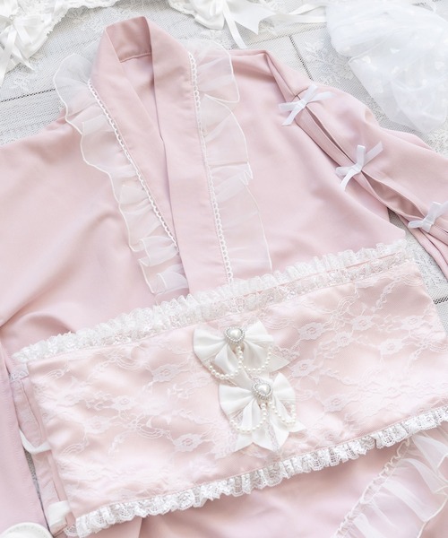 フリル総レースデザイン帯（浴衣）｜DearMyLove（ディアマイラブ）の