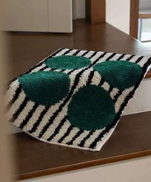 Mayree（メイリー）の「【 somni / ソニ 】ボーダー ストライプ オーバル  デザイン ラグ マット（ラグ/マット）」