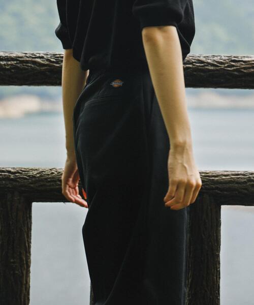 Dickies（ディッキーズ）の「『別注』Dickies×EKAL　ワイドトラウザー（その他パンツ・レディース・ブラウン/ブラック・ONE）」の15枚目の写真