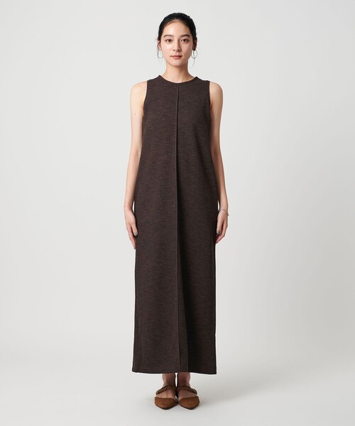 BEAUTY&YOUTH UNITED ARROWS（ビューティーアンドユースユナイテッドアローズ）の「ポリエステルアメリカンスリーブワンピース（ワンピース・レディース・ナチュラル/ブラック/ダークブラウン・S/M）」の15枚目の写真