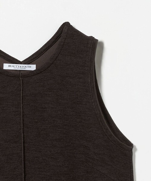 BEAUTY&YOUTH UNITED ARROWS（ビューティーアンドユースユナイテッドアローズ）の「ポリエステルアメリカンスリーブワンピース（ワンピース・レディース・ナチュラル/ブラック/ダークブラウン・S/M）」の21枚目の写真