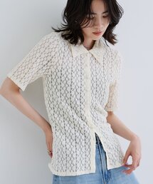 GALLEST | 【一部店舗限定】カットレースポロ(シャツ/ブラウス)