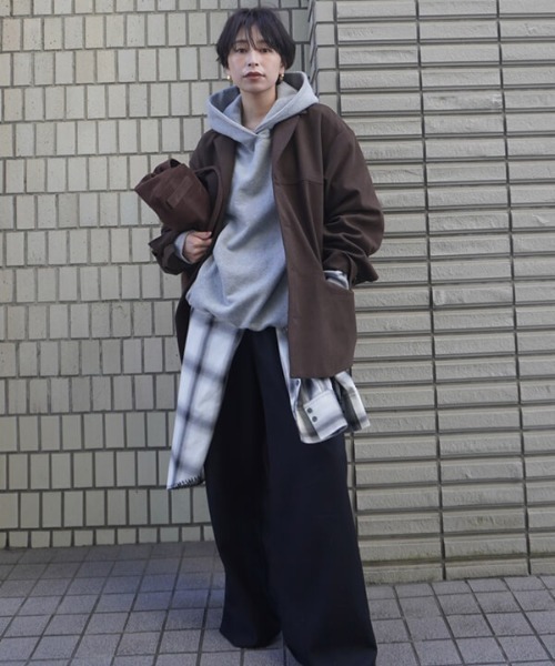 CREDONA（クレドナ）の「SUEDE JACKET/スウェードジャケット（テーラードジャケット・レディース・ブラウン・0）」の9枚目の写真