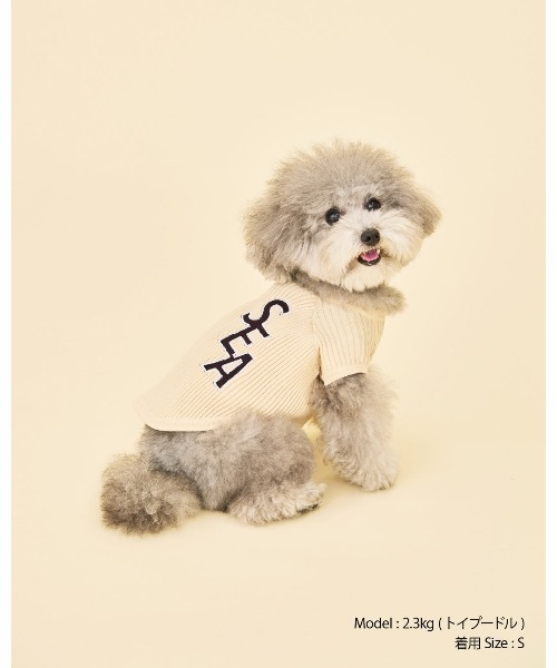 DOG SEA PATCH SWEATER（ペットウェア）｜WIND AND SEA（ウィン
