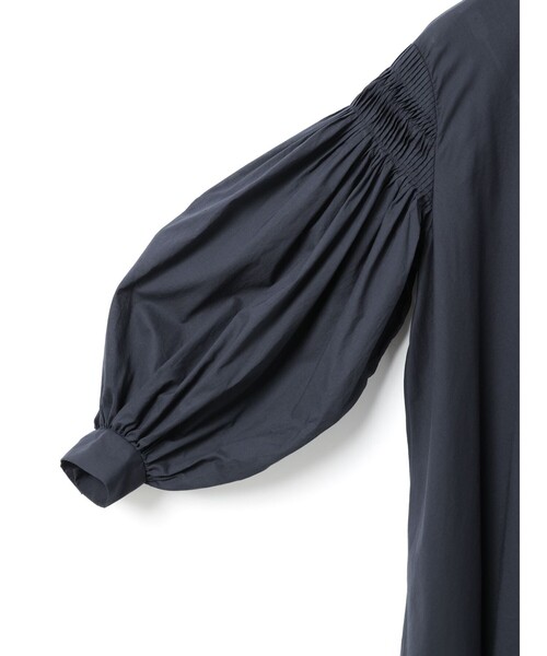 mizuiroind（ミズイロインド）の「mizuiro ind ピンタックパフスリーブシャツ（シャツ/ブラウス・レディース・オフホワイト/ネイビー/グレー/ブラック/ワインレッド・FREE）」の21枚目の写真