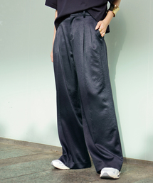 新品 タグ付き エヴリディアイライク パンツ カジュアル スラックス ロング S EVERYDAY I LIKE. スラックス パンツ *イージーワイドパンツ