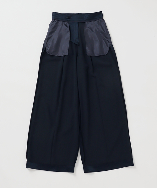 セール】*ミニマルサテンパンツ（スラックス）｜EVERYDAY I LIKE  