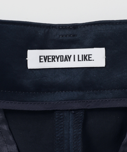 セール】*ミニマルサテンパンツ（スラックス）｜EVERYDAY I LIKE  