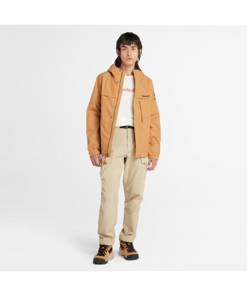 Timberland(ティンバーランド)の「ベントン ウォーターレジスタント シェル ジャケット メンズ(その他アウター・メンズ・ウィート・X-LARGE/SMALL/MEDIUM/LARGE)」の2枚目の写真