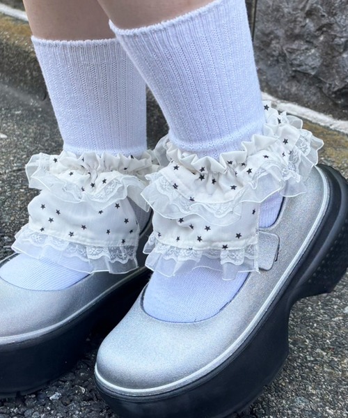 SPINNS(スピンズ)の「シューズシュシュ(シューズアクセサリー・レディース・C/A/B・ONESIZE)」の2枚目の写真