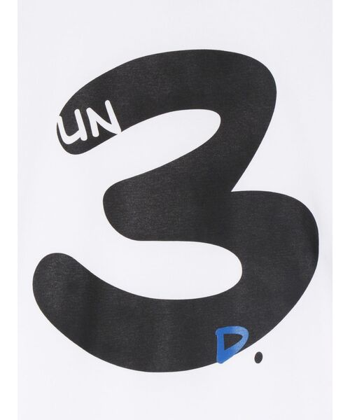 UN3D.（アンスリード）の「【ZOZO限定】3 PRINT T-SH / 3プリントTシャツ（Tシャツ/カットソー・レディース・ホワイト/ブラック・FREE）」の11枚目の写真