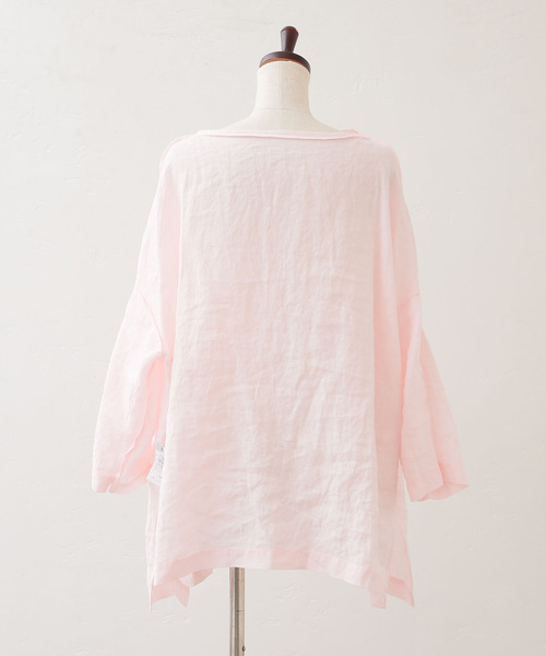 JOURNAL STANDARD LUXE（ジャーナルスタンダード　ラックス）の「《追加3》エアリネン Plain-ブラウス（シャツ/ブラウス・レディース・ピンク系その他/ホワイト・FREE）」の20枚目の写真