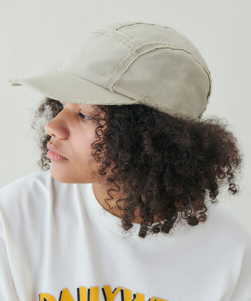 KIJIMA TAKAYUKI(キジマ タカユキ)の「KIJIMA TAKAYUKI | 5P ジェットキャップ MEN(キャップ・メンズ・ブラック/グレイッシュベージュ・F)」の10枚目の写真