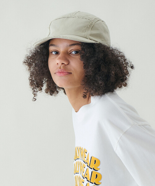 KIJIMA TAKAYUKI(キジマ タカユキ)の「KIJIMA TAKAYUKI | 5P ジェットキャップ MEN(キャップ・メンズ・ブラック/グレイッシュベージュ・F)」の11枚目の写真