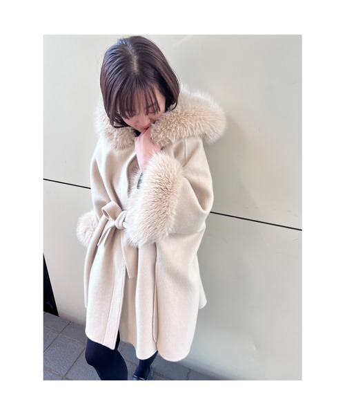 ファーポンチョコート（ポンチョ）｜CELFORD（セルフォード）の