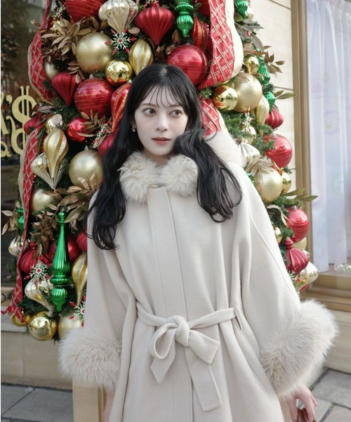 ファーポンチョコート（ポンチョ）｜CELFORD（セルフォード）の