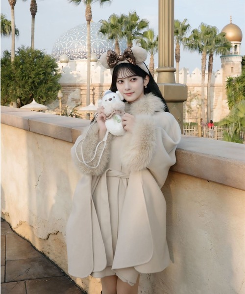 セール】ファーポンチョコート（ポンチョ）｜CELFORD（セルフォード