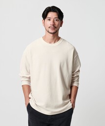 BEAUTY&YOUTH UNITED ARROWS | 【WEB限定 WARDROBE SMART】エアリー カノコ  カットソー 【抗菌・防臭】(Tシャツ/カットソー)