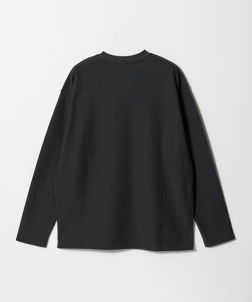 BEAUTY&YOUTH UNITED ARROWS(ビューティーアンドユースユナイテッドアローズ)の「【WEB限定 WARDROBE SMART】エアリー カノコ カットソー 【抗菌・防臭】(Tシャツ/カットソー・メンズ・ブラック/ダークグレー/オフホワイト/ライトグレー・XL/L/M/S)」の22枚目の写真