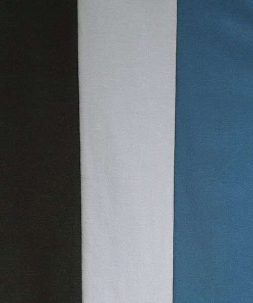 SHOO・LA・RUE（シューラルー）の「【S-LL/ひんやり】全身すっきり見えが楽に叶う サイド切替 バイカラーAラインワンピース（ワンピース・レディース・ネイビー系4/ブラック系4/ブラック系その他5・04/03/02/01）」の11枚目の写真