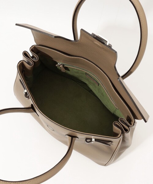 TOMORROWLAND （トゥモローランド）の「【別注】BROOKLYN MUSEUM VOYAGE レザートートバッグ（トートバッグ・メンズ・ベージュ/ブラック・FREE）」の12枚目の写真