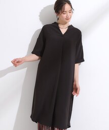 SHOO・LA・RUE（シューラルー）の「ポーライージーケアバックレースアップチュニック（チュニック）」