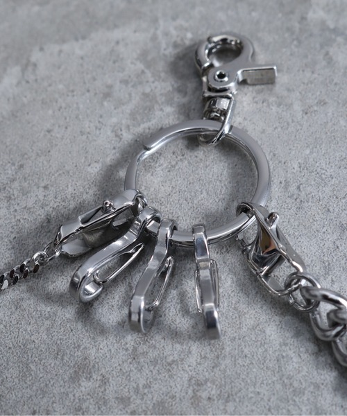 welise（ウェライズ）の「welise×犬飼京 -ephemeral-　サージカルステンレス マルチウェイウォレットチェーン（ウォレットチェーン・メンズ・シルバー・FREE）」の11枚目の写真