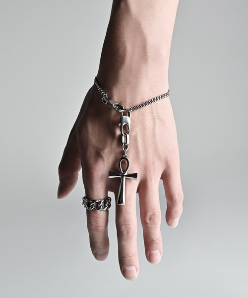 welise（ウェライズ）の「welise×犬飼京 -ephemeral-　サージカルステンレス マルチウェイウォレットチェーン（ウォレットチェーン・メンズ・シルバー・FREE）」の6枚目の写真