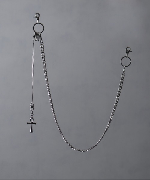 welise（ウェライズ）の「welise×犬飼京 -ephemeral-　サージカルステンレス マルチウェイウォレットチェーン（ウォレットチェーン・メンズ・シルバー・FREE）」の8枚目の写真