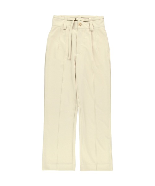 ALEXIA STAM（アリシアスタン）の「Center Press Pants /ウエストベルトパンツ（スラックス・レディース・アイボリー/ブラック・M/S）」の17枚目の写真